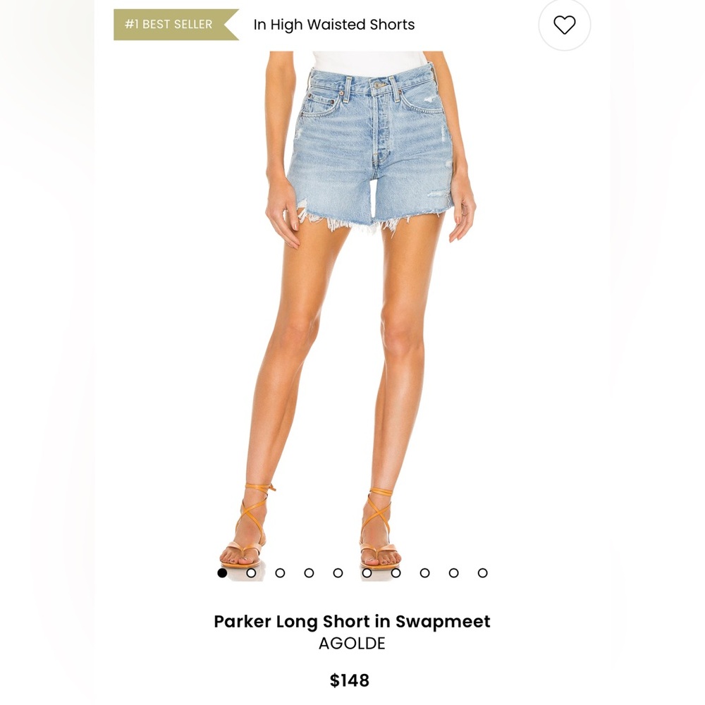 Agolde Parker Long in Swapmeet size 27